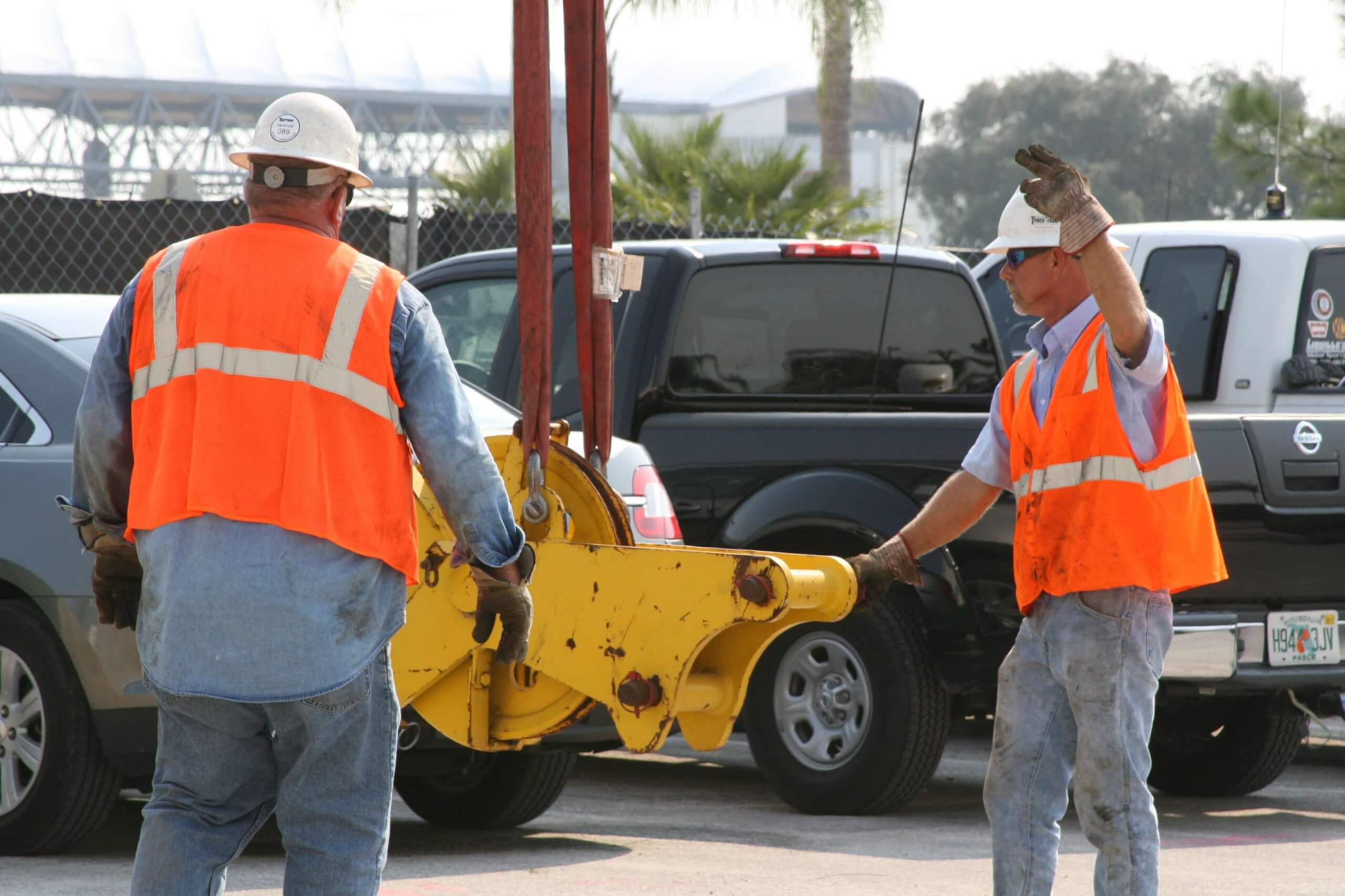 mobile crane hand signals